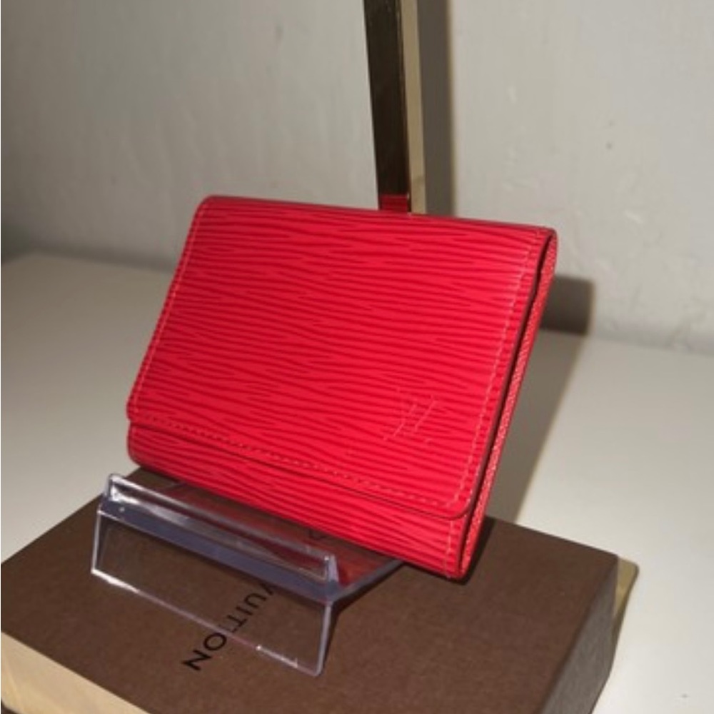 Louis Vuitton Epi leather card case